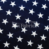 Homeland-Star-printed-nylon-spandex-navy-white